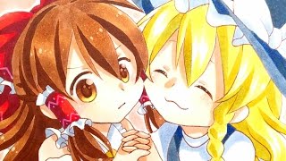 【コピック】いろんな東方キャラを描いてみた