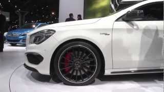 2014 Mercedes Benz CLA45 AMG - 2013 New York Auto Show