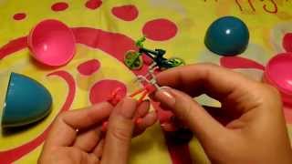 Распаковка яиц с сюрпризом Велосипеды / Unpacking eggs with a surprise (Kinder Surprise)