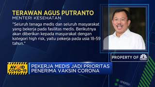 Pekerja Medis Jadi Prioritas Penerima Vaksin Corona