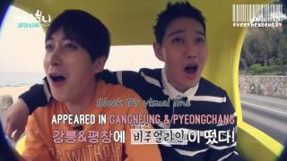 [ENG SUB] SBS Plus Gogosing: Gangneung & Pyeongchang - Jaehyo & B-Bomb
