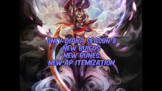 Diana vs Galio Mid - Patch 8.6 - Plat 1 Promos