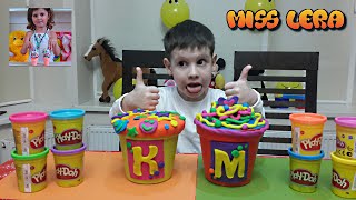 Мистер Макс кекс с подарками открываем  :) Cupcake Surprise Hot wheels