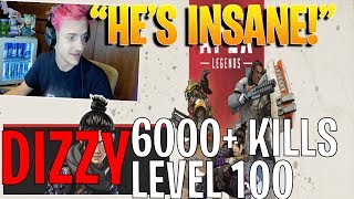 Meet Dizzy, the World's Best Apex Legends Player! *6000+ Kills & Level 100*