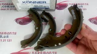 Колодки тормозные задние Geely CK 1403060180 Джили СК KONNER   копия