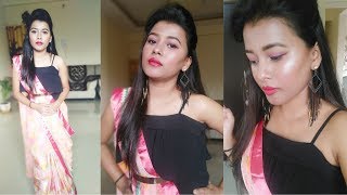 Farewell makeup look for beginner/ankish beauty