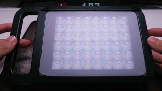 Yongnuo YN 600 Air Vs. Manfrotto Lykos Vs. Walimex pro LED square 200 - Maximal brightness
