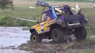 ГОНКИ НА ДЖИПАХ ПО БЕЗДОРОЖЬЮ УАЗ vs Toyota RACING JEEP OFF ROAD
