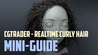 Ornatrix realtime curly-hair mini-guide for the hair model