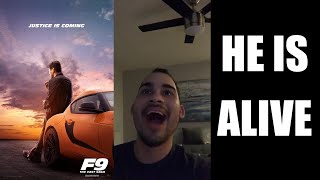 Fast and Furious 9 Trailer REACTION (HAN IS ALIVE)