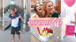 DAY IN THE LIFE! SURPRISE + Eats + Church