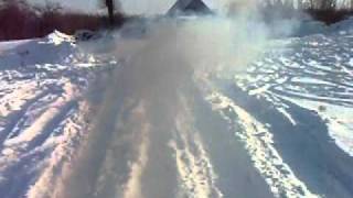 T-34\ 85 winter ride 2011