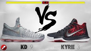 Nike Kd 9 vs. Kyrie 3!