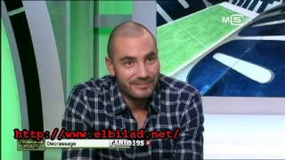 مراد مغني ضيف قناة MA CHAINE SPORT الفرنسية في برنامج "تريبون فووت"