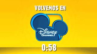 Disney Channel - Cortinilla - Volvemos en 1 minuto - Versión 2 (Fanmade - Gráficos)