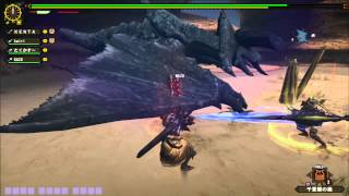 【MHF G】　ディアブロス【亜種】討伐