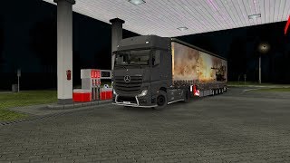 ✪Euro Truck Simulator 2✪Российские просторы✪Северодвинск-В/Ч 1024.Часть 2.Едем в Котлас.