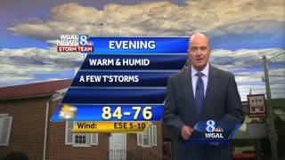 Some scattered storms tonight; More rain Thursday