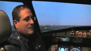 JetBlue demonstrates RNP approach using flight simulator