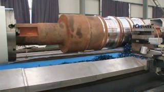 steel factory roller turning lathe