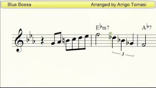 Blue Bossa - Jazz Accordion sheet music