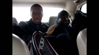 three grown man at the backseat of chrysler :DD