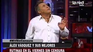 Álex Vásquez se manda sus mejores rutinas en el "Viernes Sin Censura"