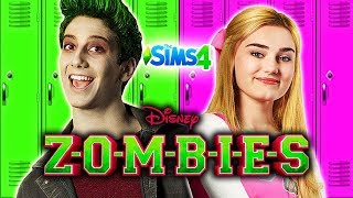 Disney ZOMBIES Sims 4 (Ep 1) ??Create a Sim (CAS), Seabrook High School, & Zombieland!??