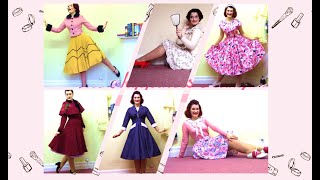 A Very Vintage Lookbook | A Winter's Tale! 6 Vintage 1940s/1950s Outfits