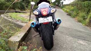2010年式 ハヤブサ　隼　HAYABUSA GSX1300R K-FACTORY　フルエキマフラー