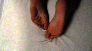Boyfeet on bed