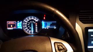 Запуск Ford Explorer'а в -32 градуса.