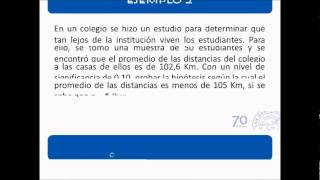 Ejemplos prueba de hipótesis para medias