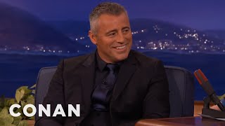 Matt LeBlanc Told Off Prince William & Prince Harry  - CONAN on TBS
