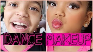 7 Year Olds MAKEUP ROUTINE: Competition Dance!