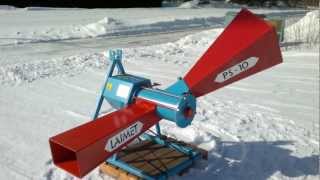 Tractor powered Laimet PS-10 wood chipper