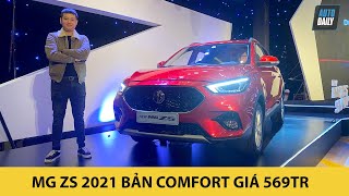 Rẻ hơn 50 triệu, MG ZS 2021 bản Comfort nhập Thái có gì đặc biệt?