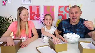 БОЛЬШОЕ Среднее и маленькое Слайм Челлендж # 2 / Чао Юля