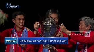Setelah Penantian 19 Tahun, Indonesia Juara Thomas Cup 2020