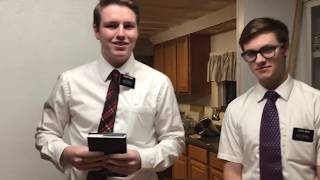 Young Mormon Missionaries Share Their Sacred Knowledge