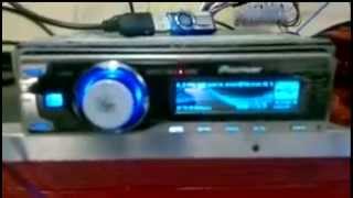 pioneer 7980 tocando na bancada
