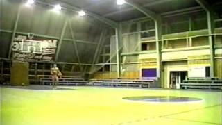 баскетбол,невероятные броски Денисова Игоря