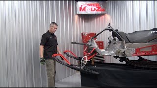 Polaris IQR 800 Mountain Mod Build Ep#11, C&A Pro Ski and Woodys Carbide Install!