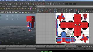 Mapas UV no Maya