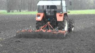 zetor 6245 i uprawa agregatem