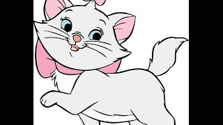 Раскраска кошечки