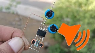 DIY AMPLIFIER WITH IC TDA2822.