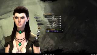 Guild Wars 2 Character creation - Female Thief