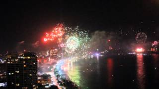 Новогодний салют в Паттайе (Тайланд) 2013 год