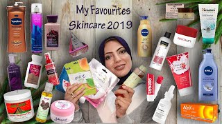 My Favorite Skincare 2019 -مفضلاتي لــــــ2019 عن منتجات عنايه بالبشره والجسم والشعر